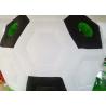 China Commercial Inflatables Soccer Ball Bounce House For Kids Inflatable Children's Paradise factory