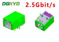 China 2.5Gbit / s RJ45 Ethernet Connector , high performance industrial grade Modular Rj45 Jack factory