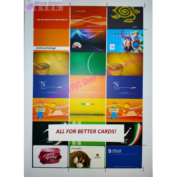 Quality Silk Screen Printer Pvc Printing Sheets No Crack Occurs On Printed Images for sale