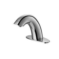 China Sensor Faucets Basin Modern Arc Washroom Sink Cold Water Faucet Tap Brass Chrome WC AC/DC 220 factory
