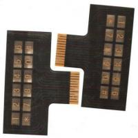 China Keyboard Flexible PCB Board Single Layer FPC 35um CU / 20um ADH / 25um PI factory