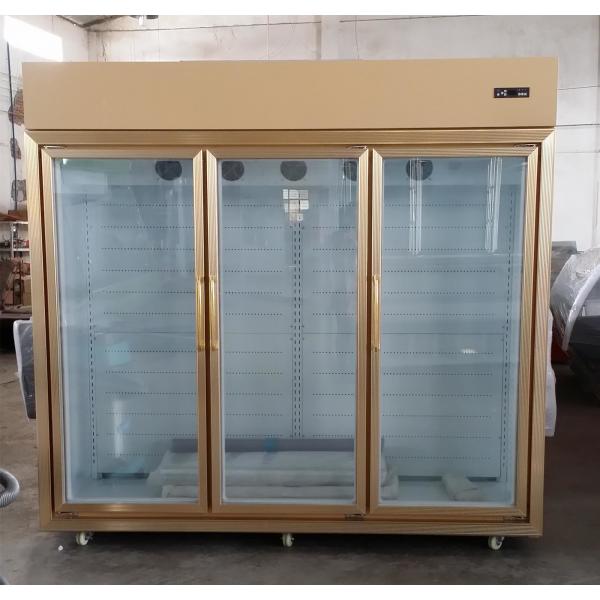 Quality Automatic defrost Commercial Display Fridges For Supermarket OEM & ODM for sale