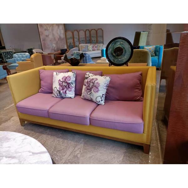 Quality Customized Cozy Loveseat And 3 Seat Couch Rectangular 1.8m Length for sale