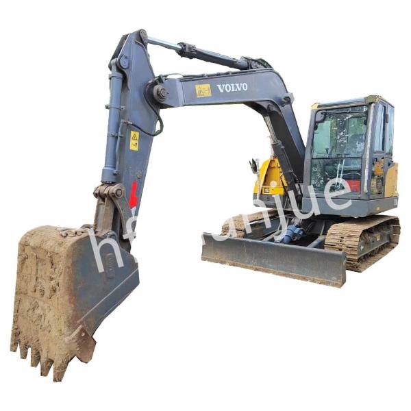 Quality EC80D Prime Used Volvo Excavator Backhoe Equipment 8 Tons for sale