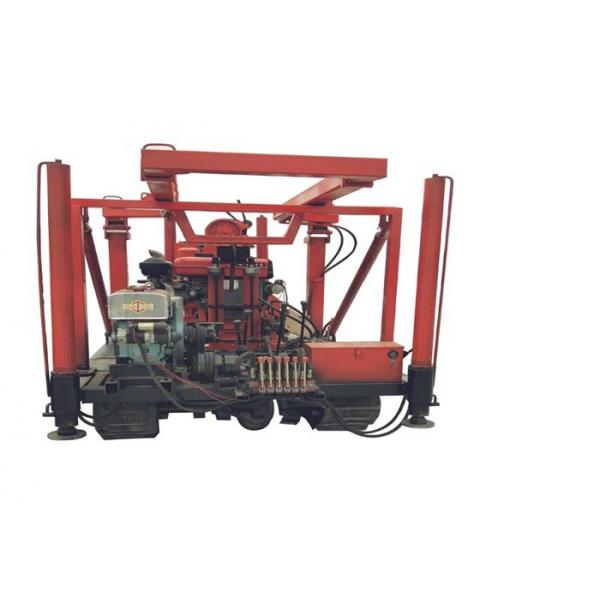 Quality ST 300 Trailer Mounted Water Well Drilling Rig With Drill Hole 300mm for sale