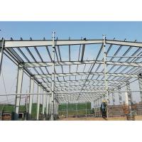 China 100 × 80 Prefabricated Steel Construction Metal Garages Gb Standard factory