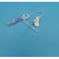 Quality 20G Pink Iv Cannula Butterfly Intravenous Catheter For Emergency Infusion Blood for sale
