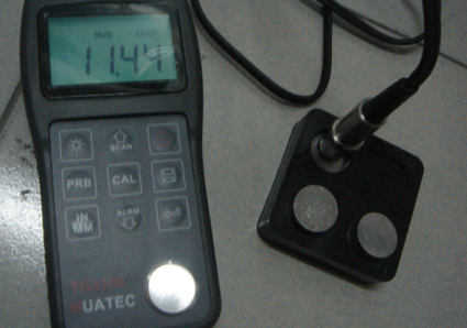 Quality Scan Mode 0.75 - 300mm Ut Thickness Gauge Ultrasonic Thickness Gauge TG3100 For for sale