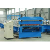 Quality Double Layer Sheet Metal Roll Former Machine With Steel Structure Cladding for sale