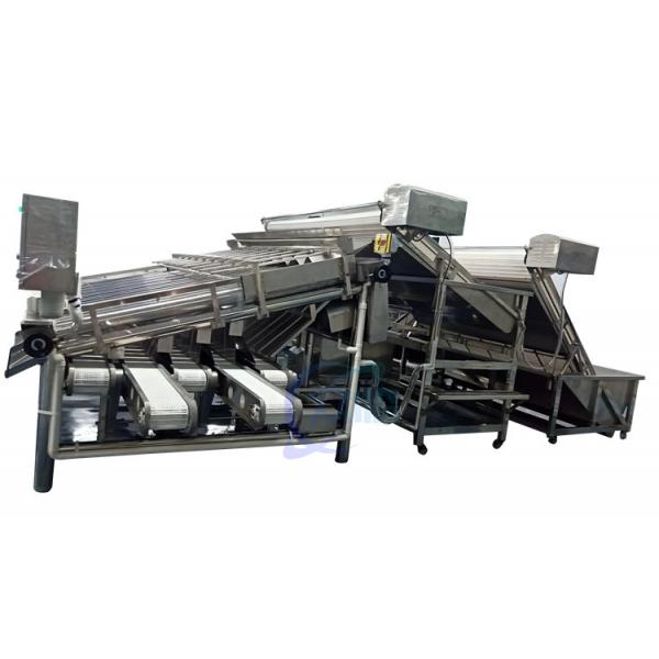 Quality 4900W Shrimp Grading Machine Roller Control Anti Erosion Automatic for sale