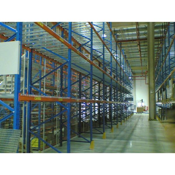 Quality Durable Steel Pallet Warehouse Racking With High Loading 3000kg / layer for sale