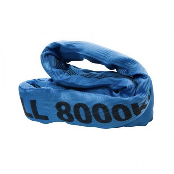 Quality 8T Polyester Round Sling , 1.7 Meter Endless Blue Round Sling for sale