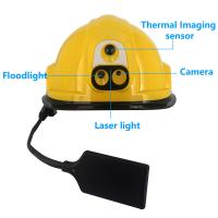 Quality 4G Smart Temperature Measuring Helmet Camera Android 7.1Bluetooth4.0 GPS Led for sale