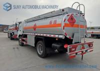 China Foton Oil Tank Truck 4*2 Fuel Tank Truck 138 HP carbon steel Tanker Truck factory