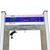 China Weather Proof Walk Through Gate Multi Zone Metal Detector For Security factory