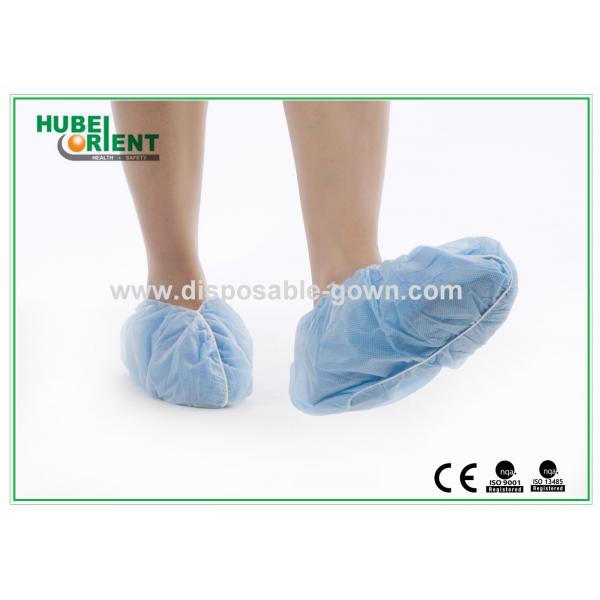 Quality Blue Non-Woven Disposable Use Shoe Cover For Protection Cleanroom Use for sale
