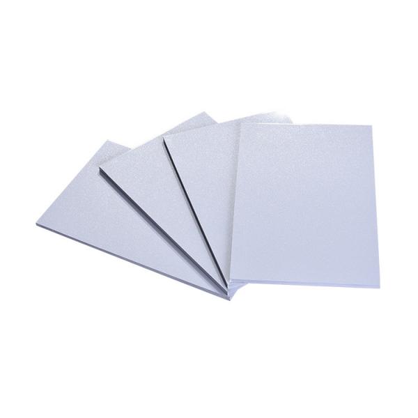 Quality Glossy Pearl White Fire Rated Aluminum Composite Panel B1 A2 Shockproof Practical for sale