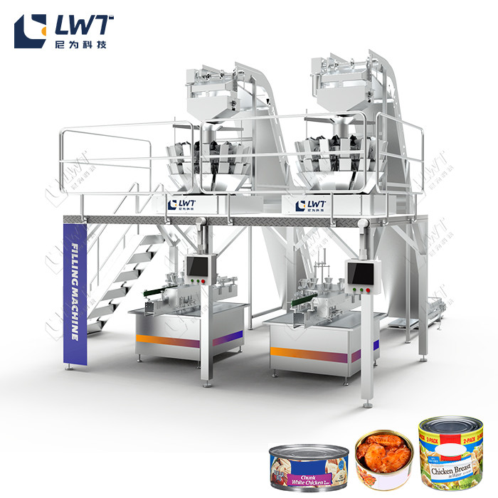 China Automatic Chicken Canned Meat Production Line Canned Corned Beef Production Line factory