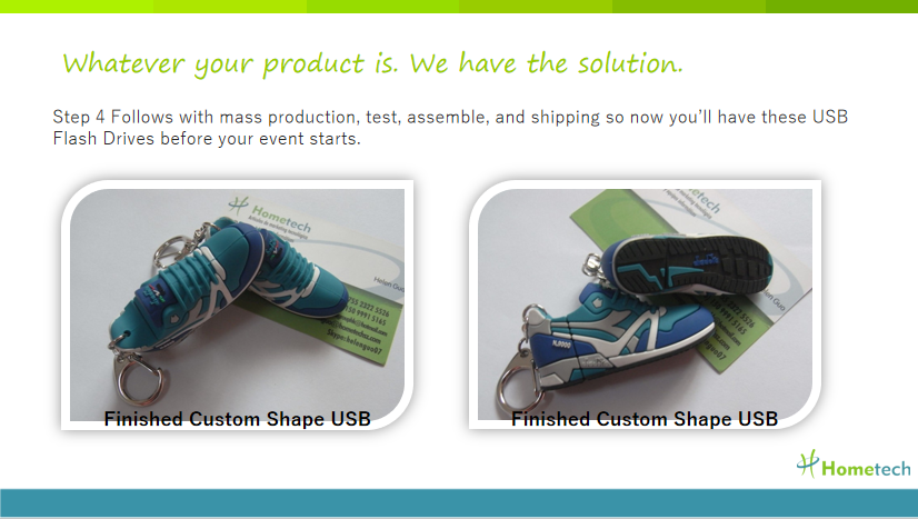 Sneaker Customized USB Flash Drive File Transfer , Personalized Flash Drives outdoor sport shoes