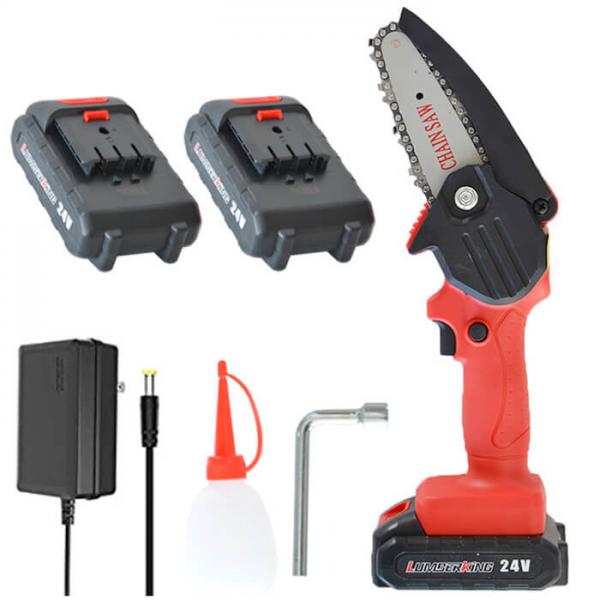 Quality 21V Powerful Motor Mini Electric Chainsaw 4 Inch Cordless Power for sale
