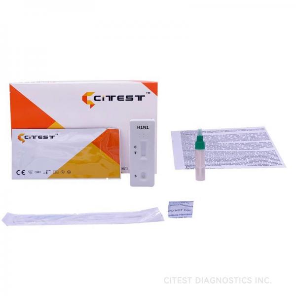 Quality Swab H1N1 Rapid Test Cassette Qualitative Detection Influenza A Antigen Test for sale