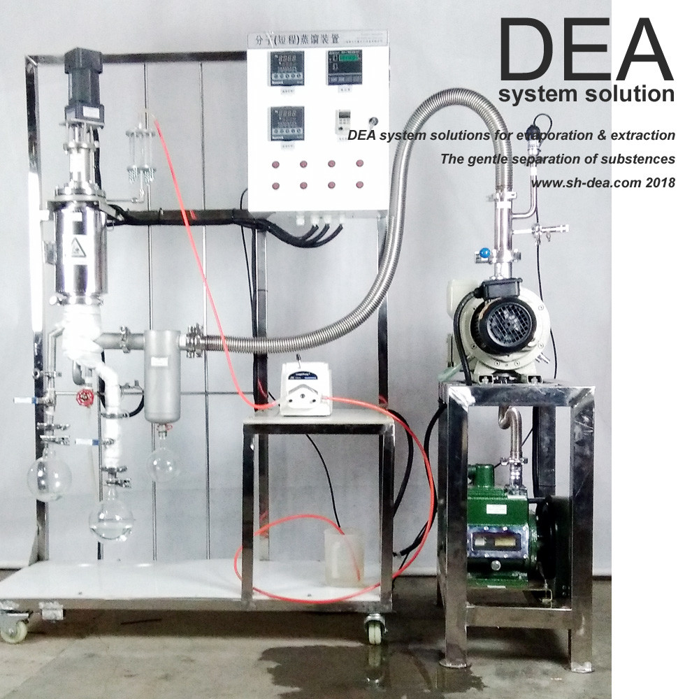 china Heat Exchange Molecular Distillation Equipment Stainless Steel 316 With Volatile Components