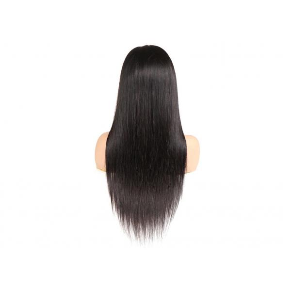 Quality Average Size Full Lace Human Hair Wigs 100% Cuticle Aligned Without Shedding Or for sale