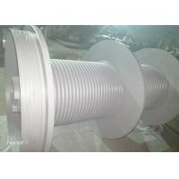 Quality 5 Layer 300KN Marine Rope Winch Drum Primer Grey For Ship Machinery for sale