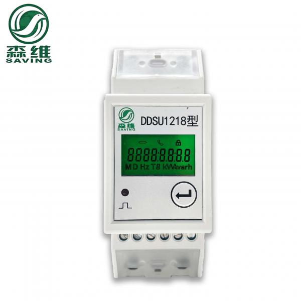 Quality DC Single Phase Din Rail Energy Meter Wifi Electronic Electricity Meter 80 To 260VAC for sale