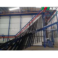 Quality powder coating curing line with heating exchange box for sale