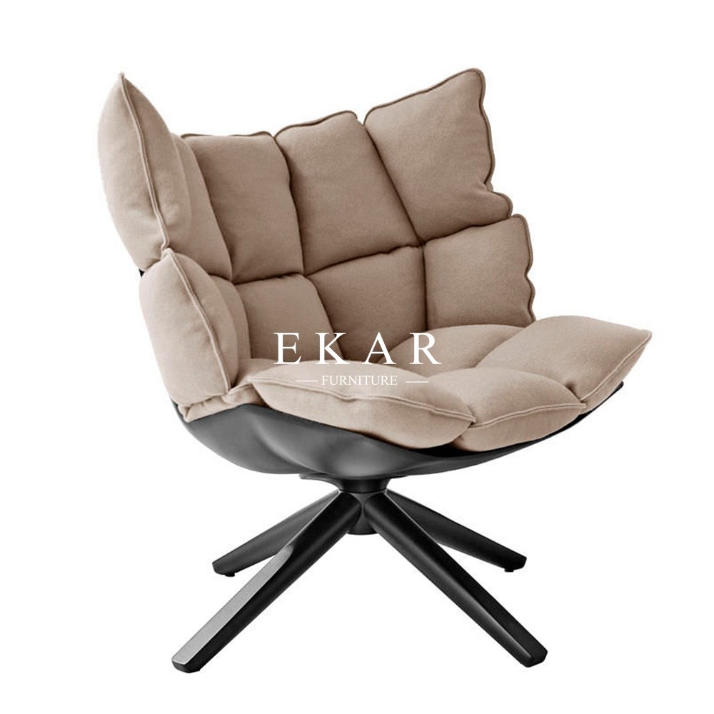 China Modern Italian Designer Furniture Fashion Soft Leisure Lounge Chair ZZ-ZKB007 factory