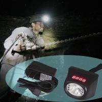 Quality KL4.5LM digital and cordless cree led rechargeable battery mining lamp for sale