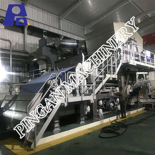Quality Fourdrinier Tissue Paper Making Machine 2850mm Trimed Width for sale