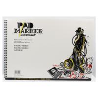 China Artist Painting Pad , The Marker Pad , A3 / A4 / A5 , Low Permeation Marker Pad factory