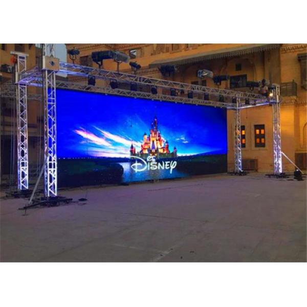 Quality IP65 Protection P3.91 Outdoor Rental LED Display For Railway Stations / Airports for sale