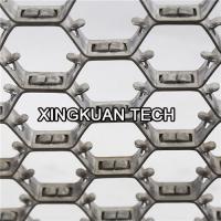 China Steel Hex Metal Mesh , Hexsteel Grid Mesh AISI310S 12gauge X 2 310S factory