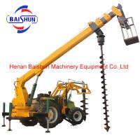 China Customized hydraulic handheld excavator auger drill rock auger for drill factory