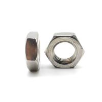Quality Chamfer A2 035 Stainless Steel Hex Nuts DIN 439 Jam Thin Hexagon Nuts for sale