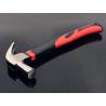 China Durable quality Claw Hammer(XL-0005) with polishing surface and double colors rubber handle factory