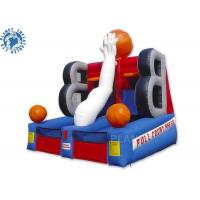 China Full Court Press Basketball Inflatable Sports Games For Party Rental factory
