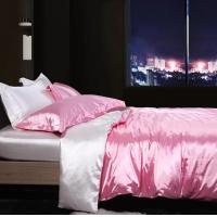 China Pink 20x30in Mulberry Silk Sheet Set Queen Textile Silk Queen Fitted Sheet factory