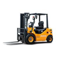 Quality Customizable Diesel Forklift Truck 2.5 Ton Hydraulic Four Wheel for sale