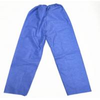 China SMS Long Hospital Pants For Patients Eco Friendly With Elastic Waist factory
