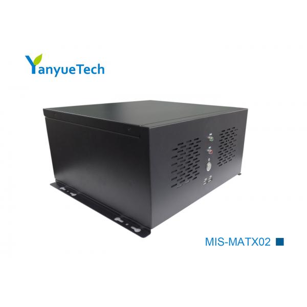 Quality 4 Slots Expansion Embedded Industrial PC computer  support generations i3 i5 i7 CPU for sale