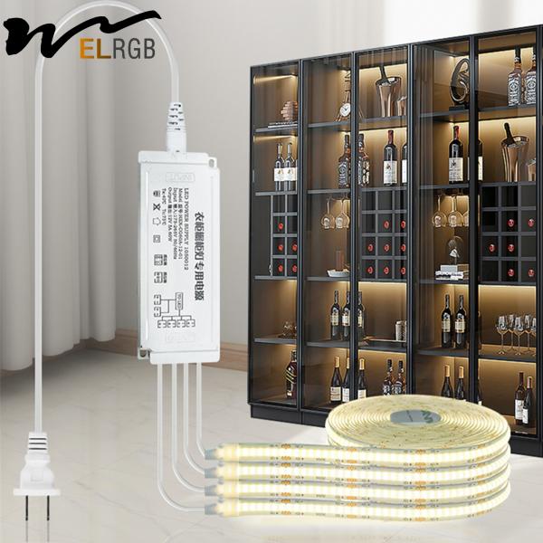 Quality Wardrobes Self Adhesive Led Strip 2700K Dimmable Rgb Led Strip Lights for sale