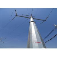 China 5 - 70m Power Monopole Transmission Tower Tensile Tested High Capacity factory