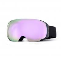 China Magnetic Snow Ski Goggles Interchangeable Double Lens Safety factory