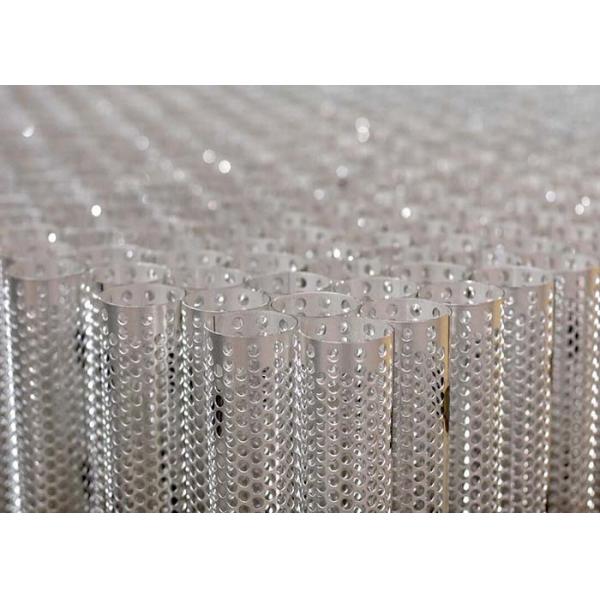 Quality Perforated Metal Tube by Straight Seam Welding or Spiral Welding Method for sale