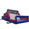 China Outdoor Kids Obstacle Bounce House , Adrenaline Rush Cross Bouncy Obstacle Course factory