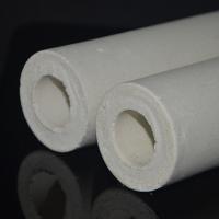 Quality Yellow White Mullite Ceramic Tube Refractory Ceramic Tube 2.6g/Cm³ for sale